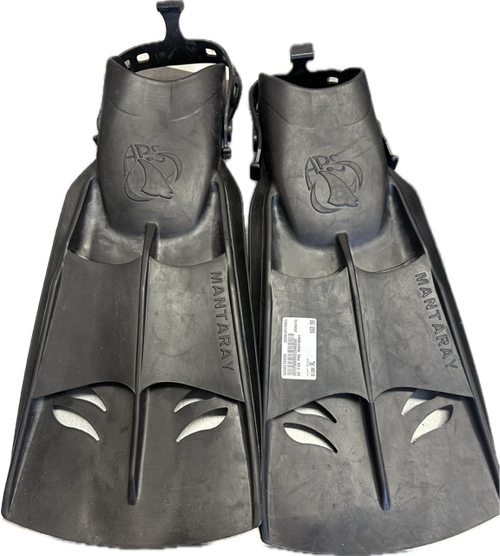 Vist Large View of Product Image Which is Used Underwater Fins Black XL