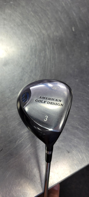 Vist Large View of Product Image Which is Used AMERICAN GOLF DESIGN Mens Fairway Wood RH 3 Wood