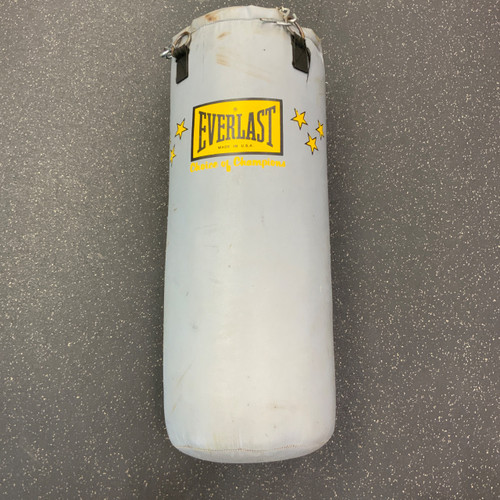 Vist Large View of Product Image Which is Used Everlast 40 LBS BAG Boxing Heavy Bag Grey 40 lb