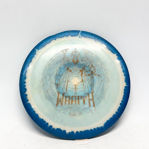 Vist Large View of Product Image Which is Used Innova GARRETT GURTHIE TS WRAITH Disc Golf Driver Royal Blue 175g