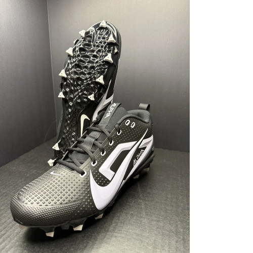 Vist Large View of Product Image Which is New Nike Alpha Menace 4 Varsity TB PRO Football Cleats  Black Senior 12