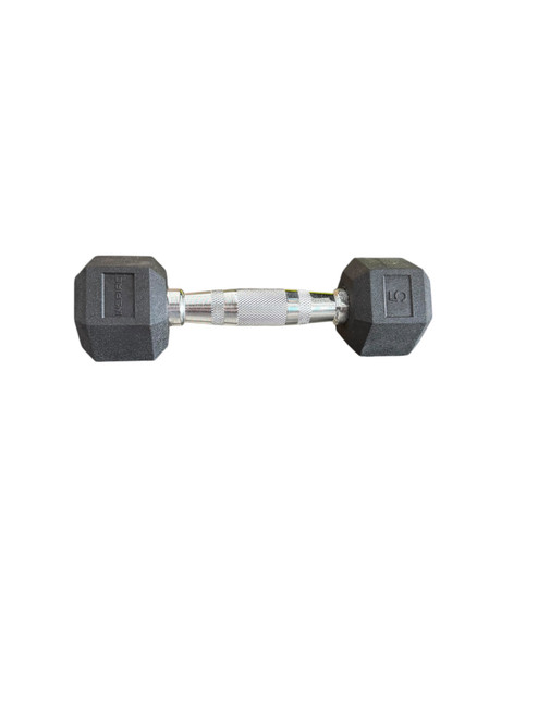 Vist Large View of Product Image Which is Used Hex Dumbbell (Each) 5 lb
