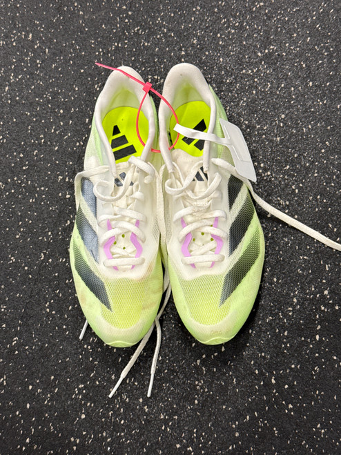 Vist Large View of Product Image Which is Used Adidas SPRINTSTAR Track & Field Cleats Adult White Senior 7.5