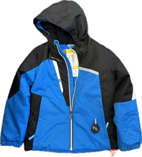 Vist Large View of Product Image Which is Used Obermeyer Outerwear Heavy Jacket Y Royal Blue Junior