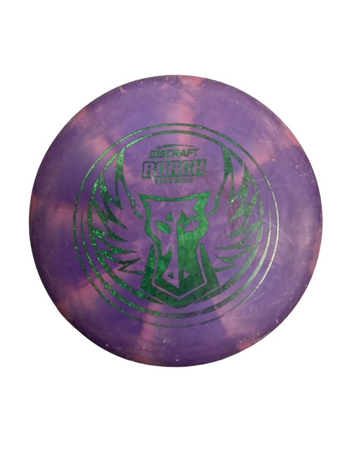 Vist Large View of Product Image Which is Used Discraft BRO-D SWIRL ROACH Disc Golf Putter Purple 172g