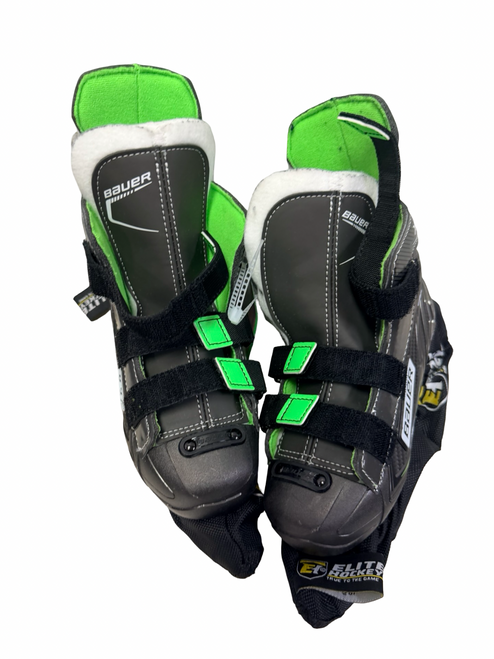 Vist Large View of Product Image Which is Used Bauer XLS Youth Ice Hockey Skate Youth 11.0