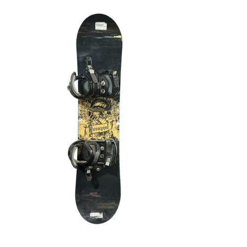 Vist Large View of Product Image Which is Used Rossignol 110CM ROSSIGNOL SNOWBOARD Boys Board/Binding Black 110 cm