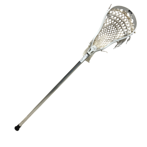 Vist Large View of Product Image Which is Used STX AL 6000+ PRO Men Atk/Mid Complete Lacrosse Stick White