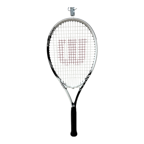 Vist Large View of Product Image Which is Used Wilson POWER STRINGS Adult Tennis Racquet 