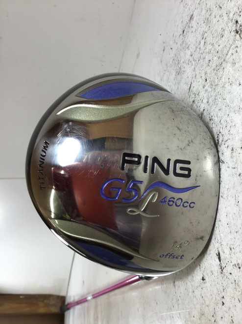 Vist Large View of Product Image Which is Used Ping G5 L 460CC Womens Driver RH HT