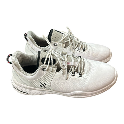 Vist Large View of Product Image Which is Used Mens Golf Shoes White Senior 9