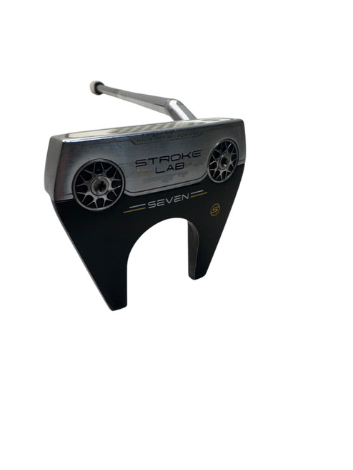 Vist Large View of Product Image Which is Used Odyssey STROKE LAB SEVEN Mens Putter RH Black 34"