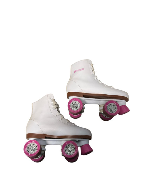 Vist Large View of Product Image Which is Used Chicago PINK Junior Roller Quad Skates None Junior 04