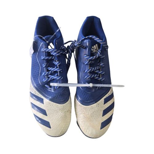 Vist Large View of Product Image Which is Used Adidas BASEBALL CLEAT 10.5 BB/SB Cleats Royal Blue Senior 10.5