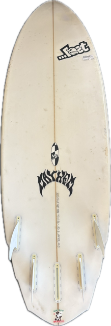 Vist Large View of Product Image Which is Used LOST V3 Surfboard White 5Ft 10In