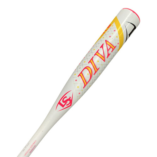 Vist Large View of Product Image Which is Used Louisville Slugger 2018 DIVA Fastpitch Bat 28"
