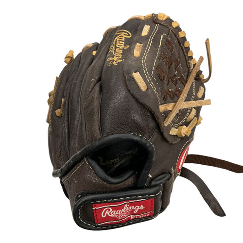 Vist Large View of Product Image Which is Used Rawlings HIGHLIGHT SERIES H100BRNC BB/SB Glove RH Throw Brown 10"