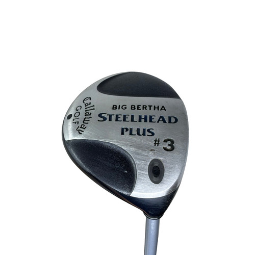 Vist Large View of Product Image Which is Used Callaway BIG BERTHA STEELHEAD PLUS Mens Fairway Wood RH 3 Wood