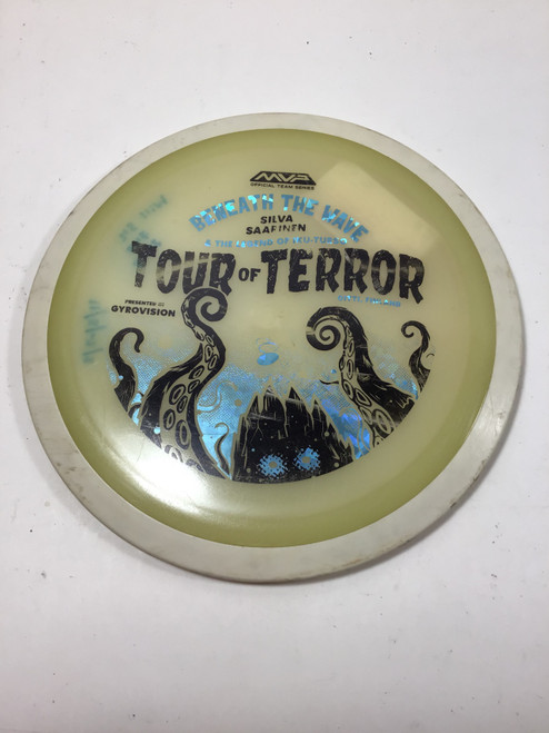 Vist Large View of Product Image Which is Used MVP ECLIPSE WAVE Disc Golf Driver White 175g