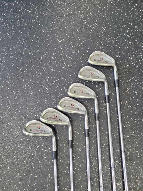 Vist Large View of Product Image Which is Used MacGregor BATTLESTICKS Mens Iron Set RH 4I-9I