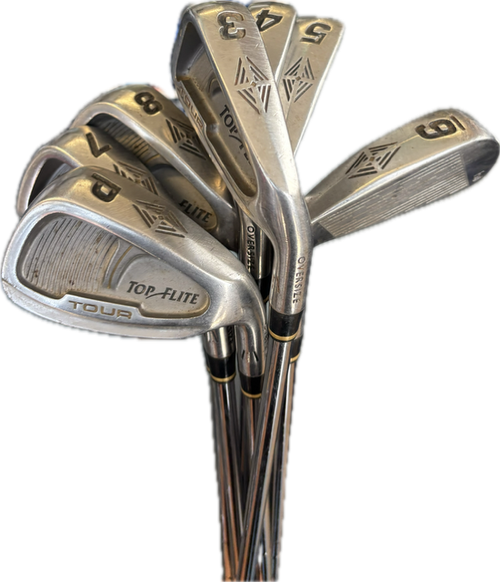 Vist Large View of Product Image Which is Used Top Flite TOUR OS Mens Golf Iron Set RH 3I-PW