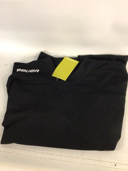 Vist Large View of Product Image Which is Used Bauer Hockey Practice Jersey Black MD