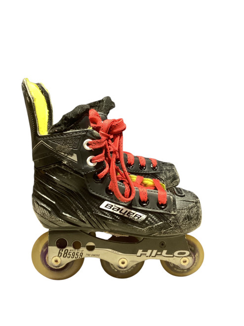 Vist Large View of Product Image Which is Used Bauer R5 Child Aggressive Skates Black Youth 12.0