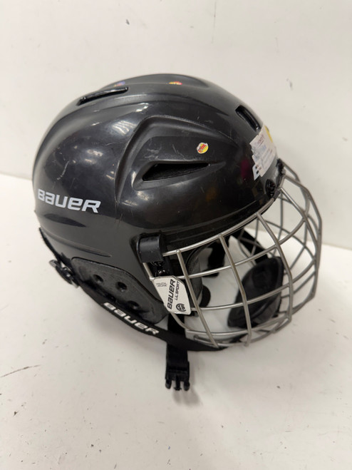 Vist Large View of Product Image Which is Used Bauer LIL SPORT Helmet Cage Combo Black XS