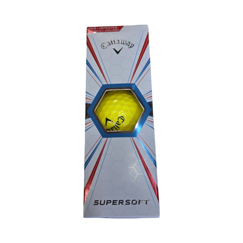 Vist Large View of Product Image Which is Used Callaway SUPERSOFT 3PK 3 Ball - Golf Ball Sleeve