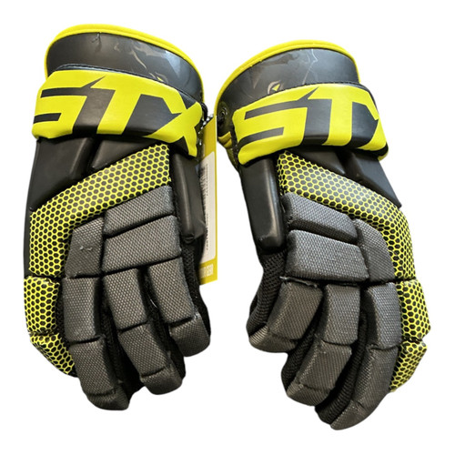 Vist Large View of Product Image Which is Used STX STALLION 200 Lacrosse Gloves Mens Black 10"