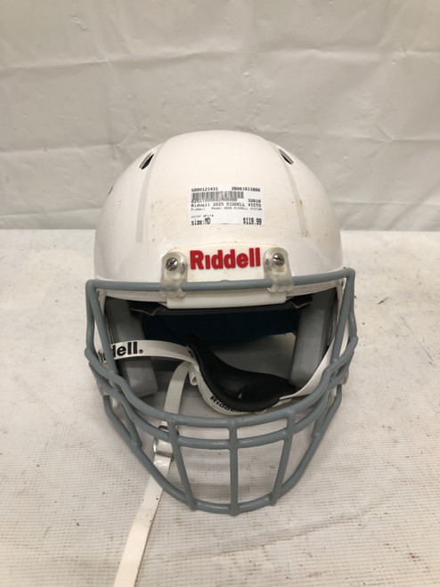 Vist Large View of Product Image Which is Used Riddell 2025 RIDDELL VICTOR FB Helmet White MD
