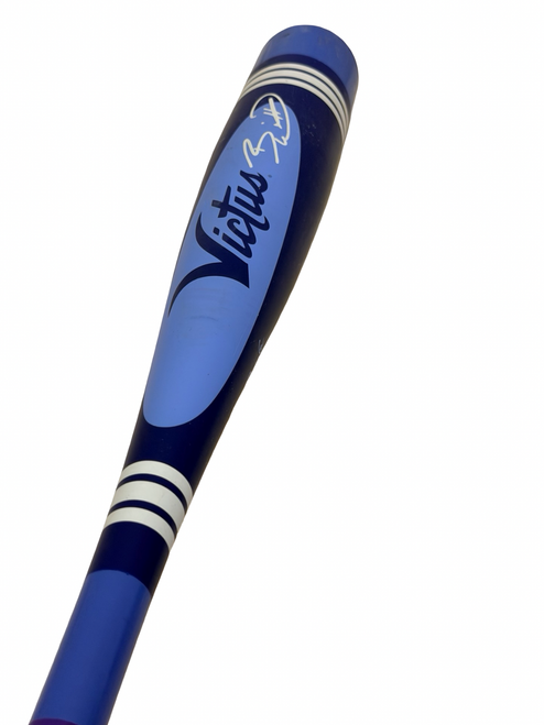 Vist Large View of Product Image Which is Used Victus VIBE CRAYON BOBBY BLUE VSBVIB5C -5 USSSA 2 3/4 Baseball Bat 31" 31/26