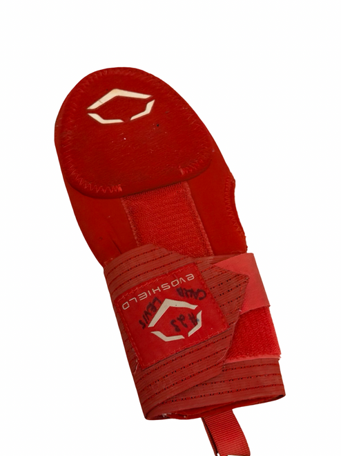 Vist Large View of Product Image Which is Used Evoshield Sliding Mitt Red