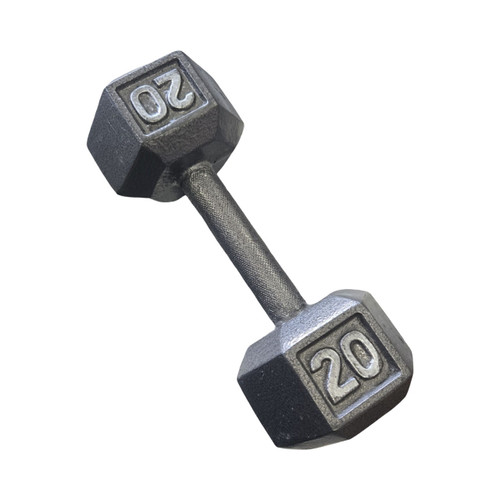 Vist Large View of Product Image Which is Used 20LB HEX DB Hex Dumbbell (Each) 20 lb
