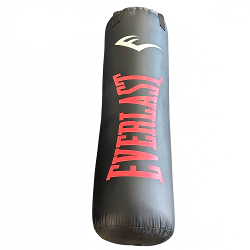 Vist Large View of Product Image Which is Used Everlast 80LB HEAVY BAG Boxing Heavy Bag Black 80 lb