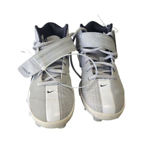 Vist Large View of Product Image Which is Used Nike TROUT 4.5J YTH BB CLEATS BB/SB Cleats Grey Junior 04.5