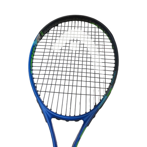 Vist Large View of Product Image Which is Head, COMP, Adult, Tennis Racquet, Royal Blue, 4 3/8"