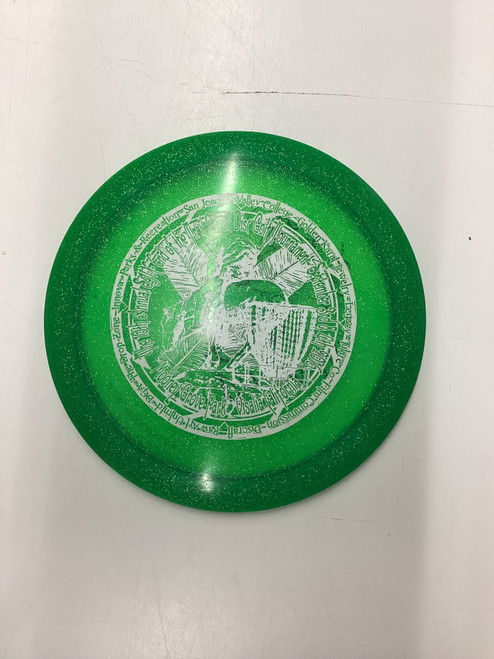 Vist Large View of Product Image Which is Used 174g Innova SJVC END OF TRAIL Disc Golf Driver Green