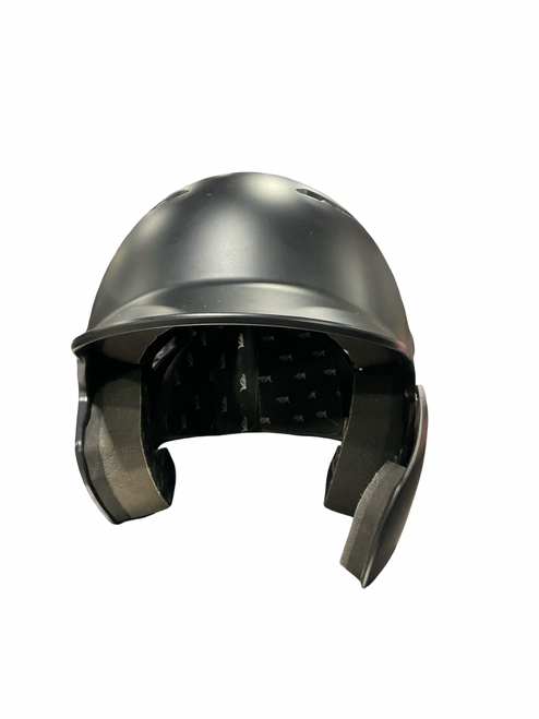 Vist Large View of Product Image Which is Used Victus 6.5-7.5 BB HELMET Batting Helmet No Mask Black One Size