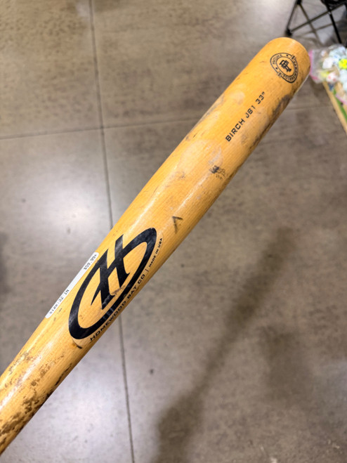 Vist Large View of Product Image Which is Used BIRCH JB1 BB/SB Wood Bat 32"