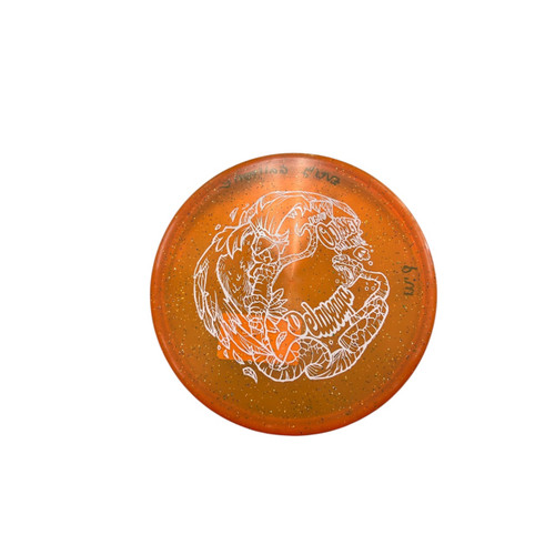 Vist Large View of Product Image Which is Used DGA ODYSSEY CHALLENGE Disc Golf Putter Orange