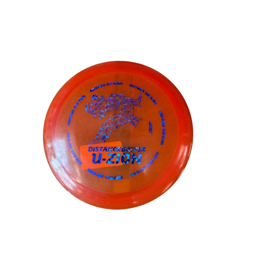 Vist Large View of Product Image Which is Used XCOM U-ZION Disc Golf Driver Orange