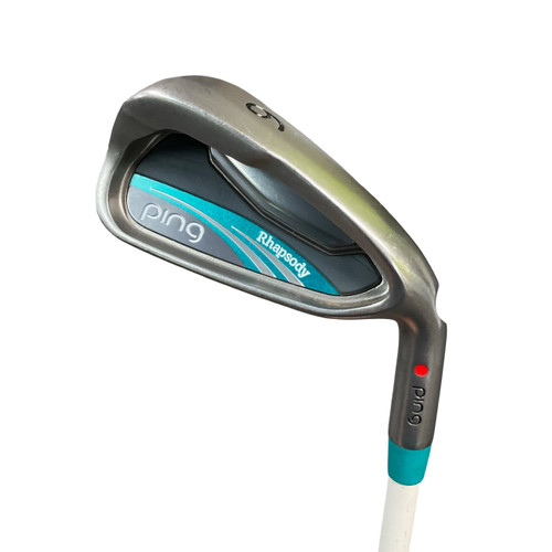 Vist Large View of Product Image Which is Used Ping RHAPSODY RED DOT Women Individual Iron RH 6 Iron
