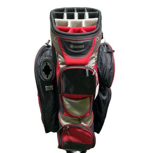 Vist Large View of Product Image Which is Used Datrek 14 WAY CART BAG Mens Cart Bag Red