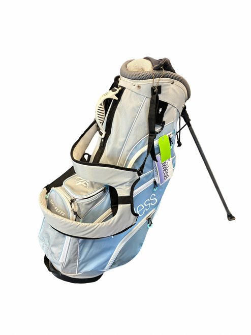 Vist Large View of Product Image Which is Used Top Flite 7 WAY STAND BAG Womens Stand Bag Carolina Blue