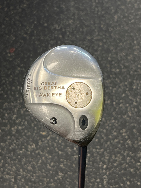 Vist Large View of Product Image Which is Used Callaway GREAT BIG BERTHA HAWKEYE Mens Fairway Wood RH 3 Wood