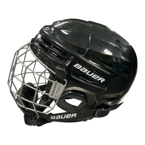 Vist Large View of Product Image Which is Used Bauer PRODIGY Helmet Cage Combo Black One Size