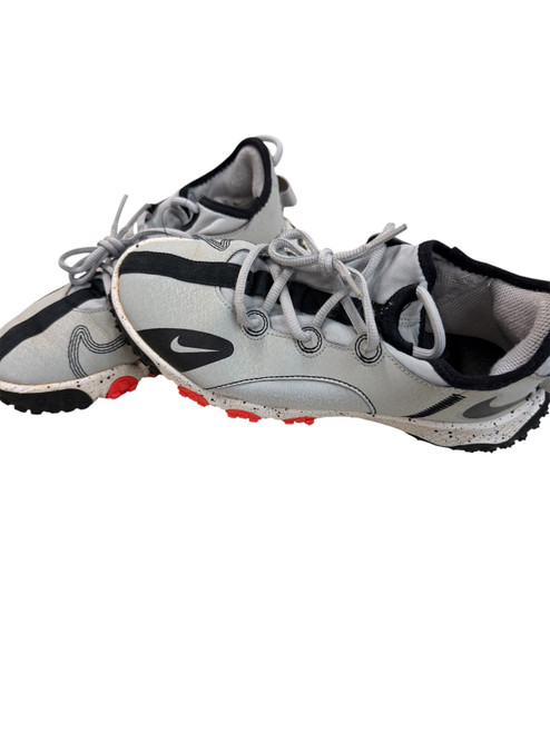 Vist Large View of Product Image Which is Used Nike TURF BB/SB Cleats Grey Junior 04.5