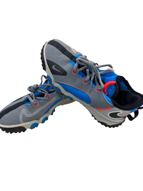 Vist Large View of Product Image Which is Used Nike TURF BB/SB Cleats White Junior 04