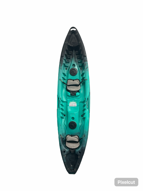 Vist Large View of Product Image Which is Used SKIPJACK Kayak Teal 12Ft